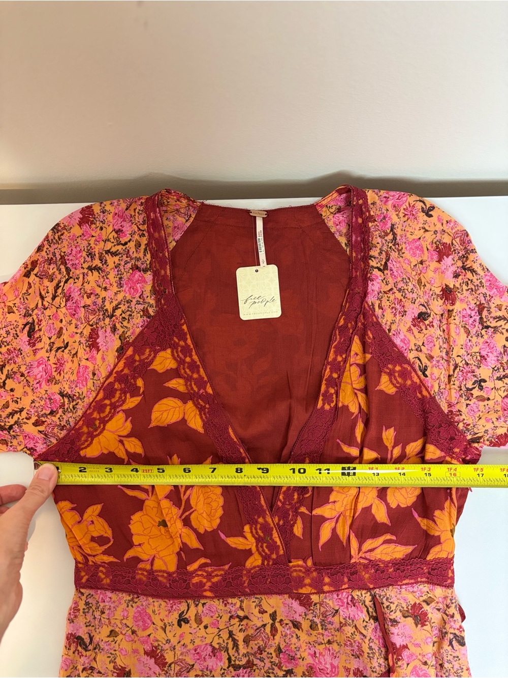 Free People Tilda Wrap Dress Size S - Picture 14 of 16
